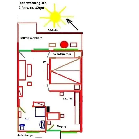 - Beckmann-visser 3 Feriehus Borkum